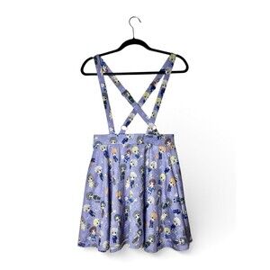 Hot Topic Fruits Basket CHIBI Characters Suspender Skirt Women's Size Med. Anime